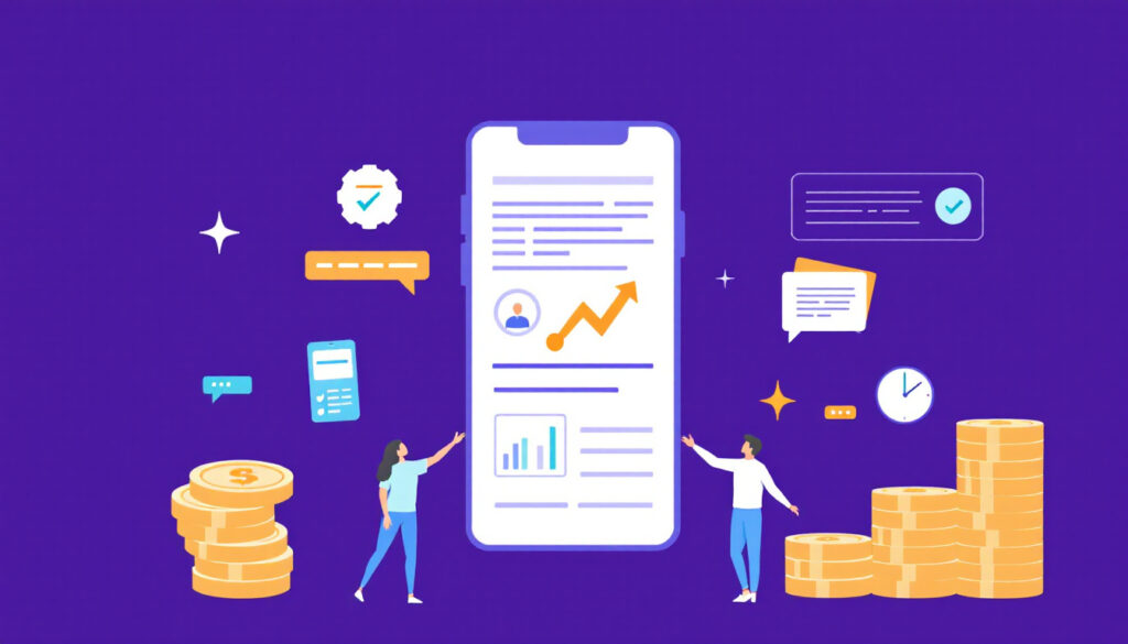 Team using digital tools and data to develop lead generation strategies in 2025