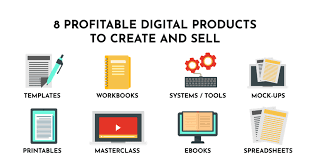 8 profitable digital products to create and sell in 2025, including eBooks , templates, and courses .